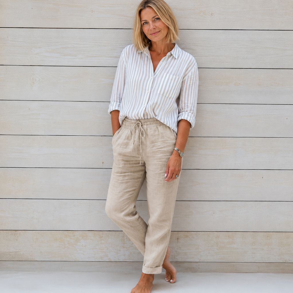 Marta - Pantalón Tobillero Elegante