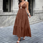 Eloisa - Vestido lencero de poliéster premium