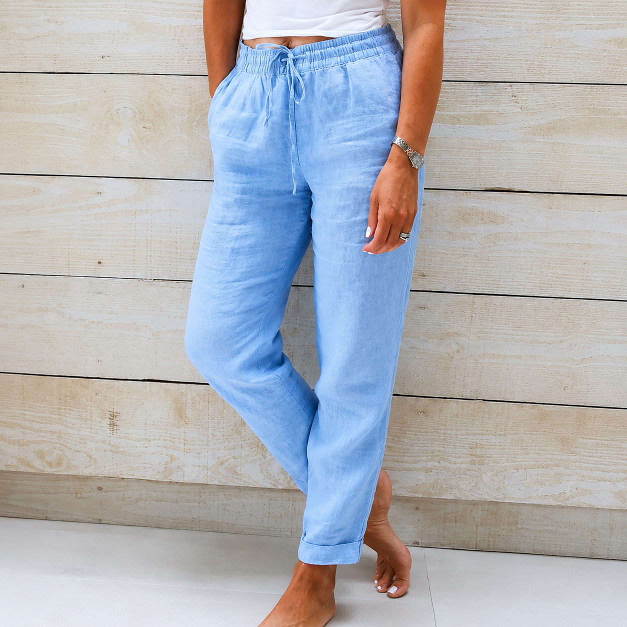 Marta - Pantalón Tobillero Elegante