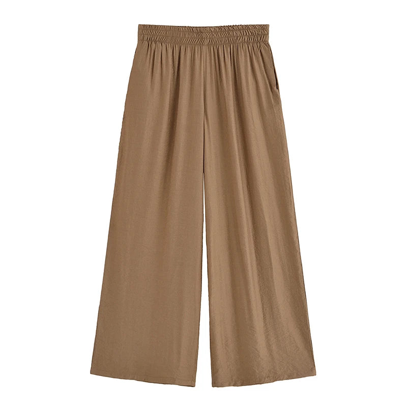 Dana - Conjunto Vintage Elegante de Blusa y Pantalón