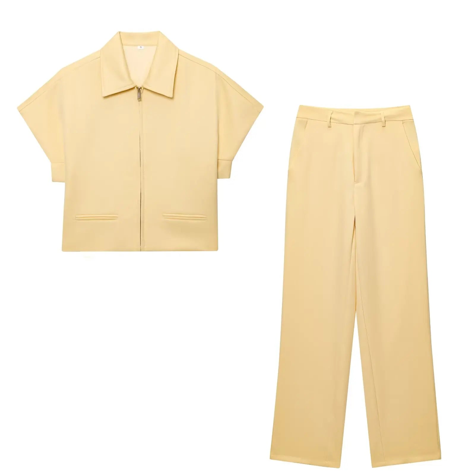 Clara - Conjunto Elegante de Chaqueta y Pantalón