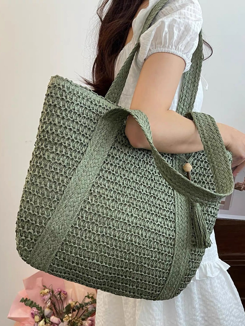 Sari - bolso de paja